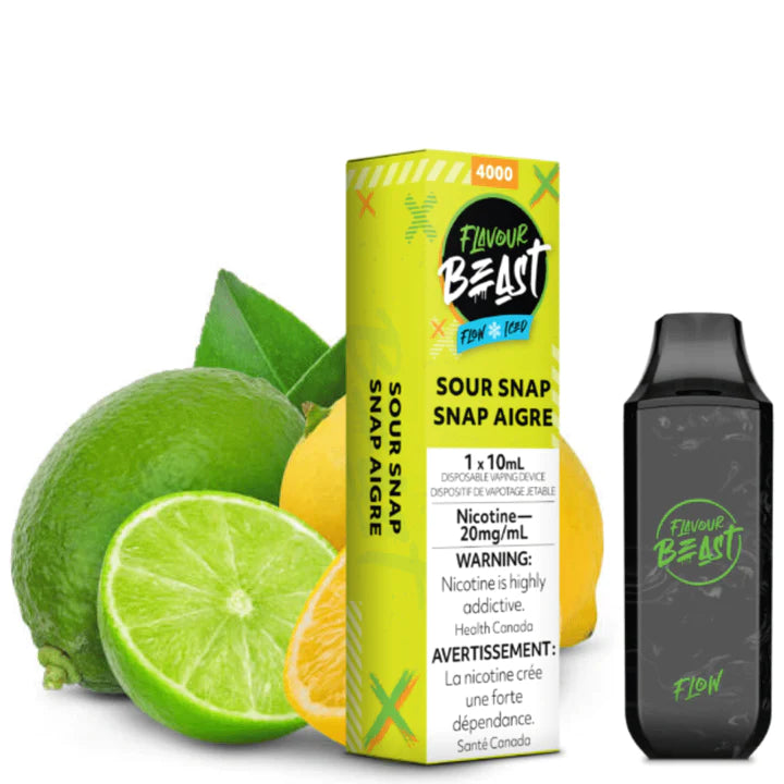Flavour Beast Flow 4000 Puffs Disposable - (20mg/ml) (STAMPED) - Quecan