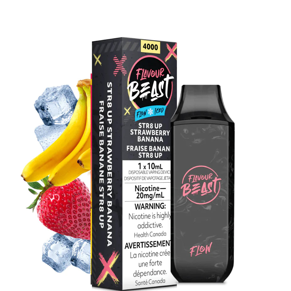 Flavour Beast Flow 4000 Puffs Disposable - (20mg/ml) (STAMPED) - Quecan