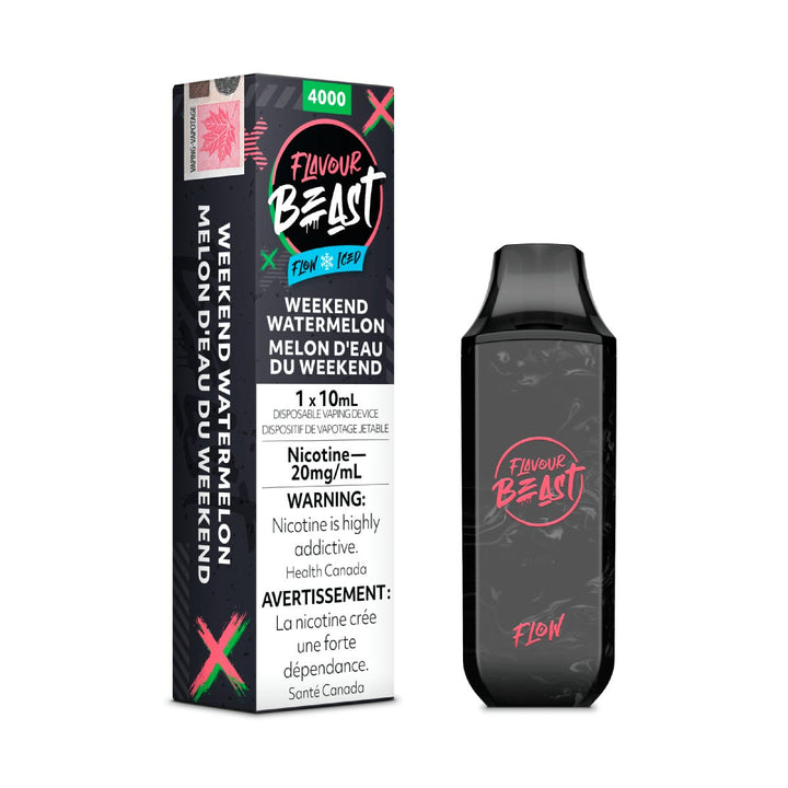 Flavour Beast Flow 4000 Puffs Disposable - Single (20mg/ml) (STAMPED) - Quecan