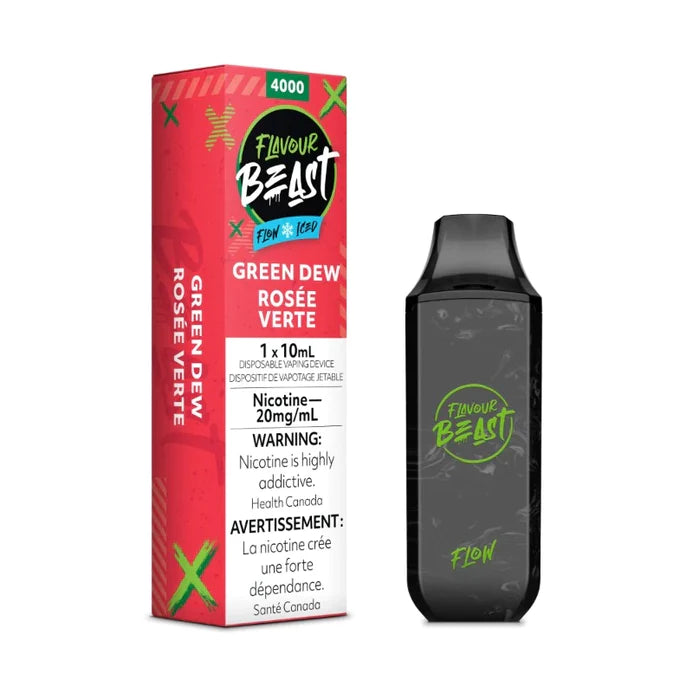Flavour Beast Flow 4000 Puffs Disposable - (20mg/ml) (STAMPED) - Quecan