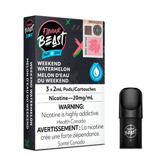 Flavour Beast Pod Packs - Single (20mg/ml) (STAMPED) - Quecan