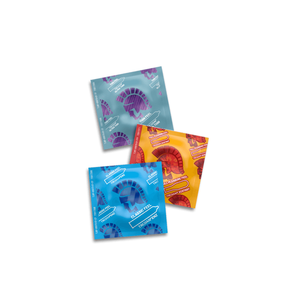 Trojan All The Feels 3ct (Box of 6) - Quecan