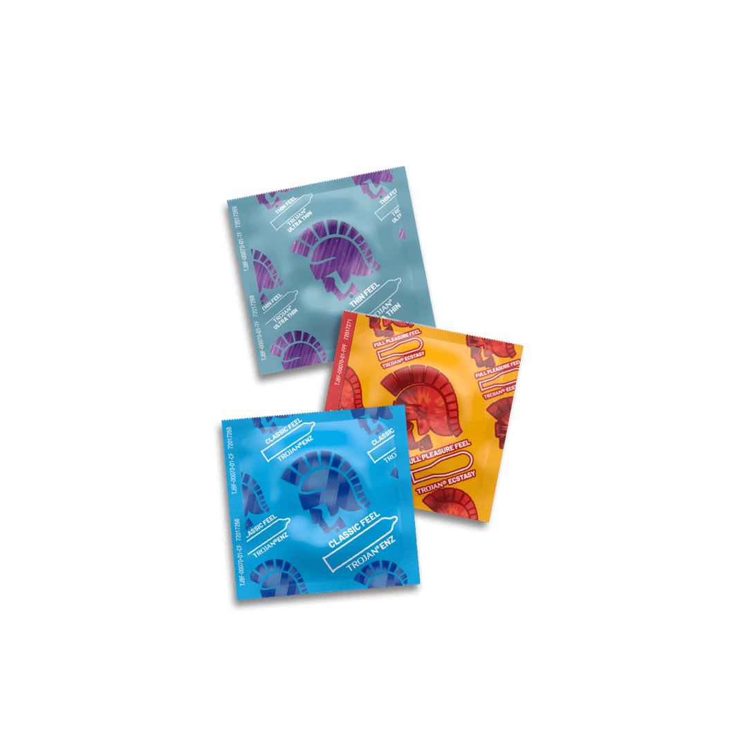 Trojan All The Feels 3ct (Box of 6) - Quecan