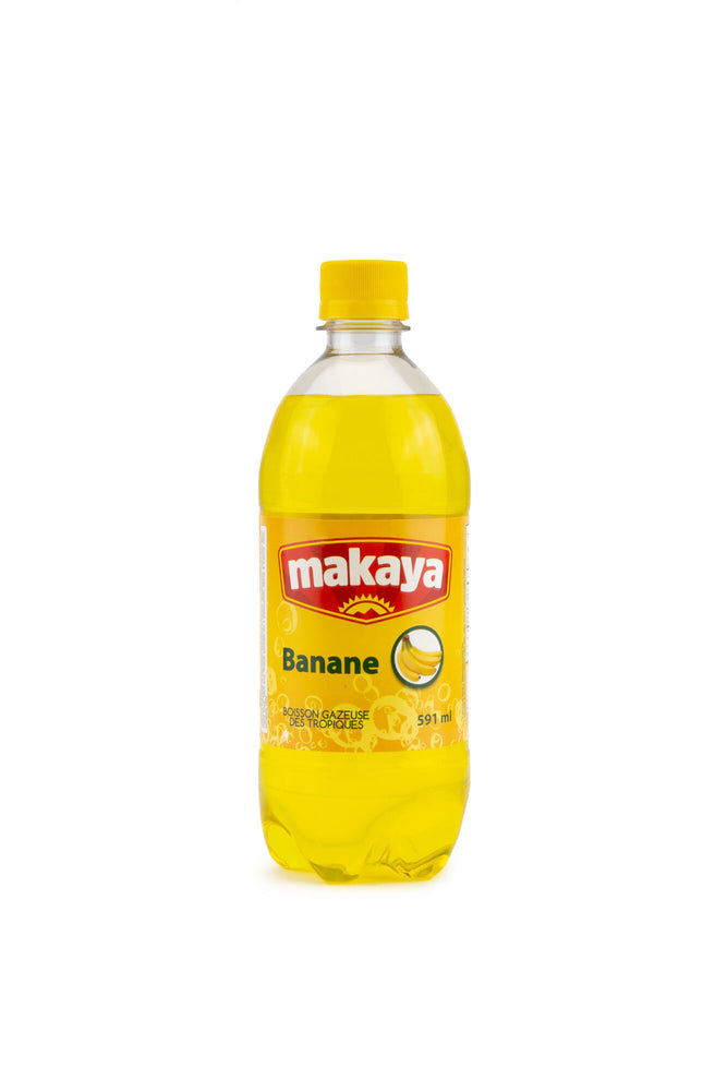 Makaya Banana Soda - Soft Drinks (8 x 2L) (Can Dep) - Quecan