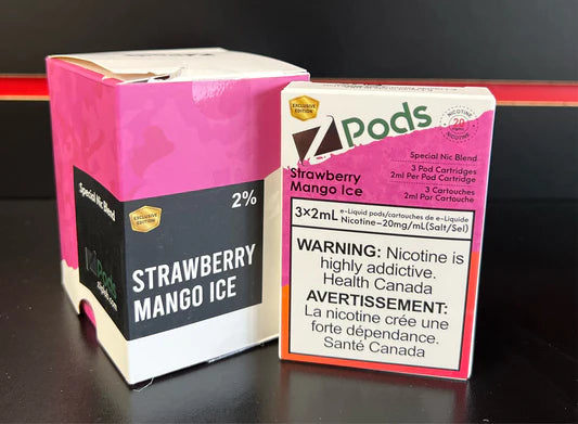 Z-Pods S-Compatible Special Nic Blend CONTINUED - (20mg/ml) (STAMPED) - Quecan