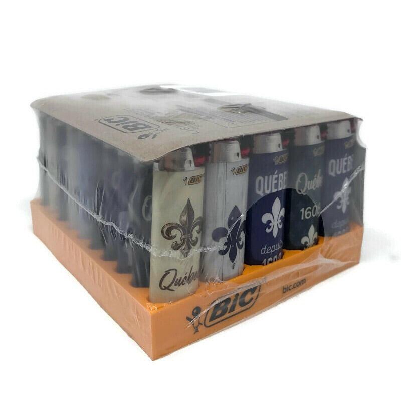 BiC Lighters (Box of 50) Quebec Pride - Quecan