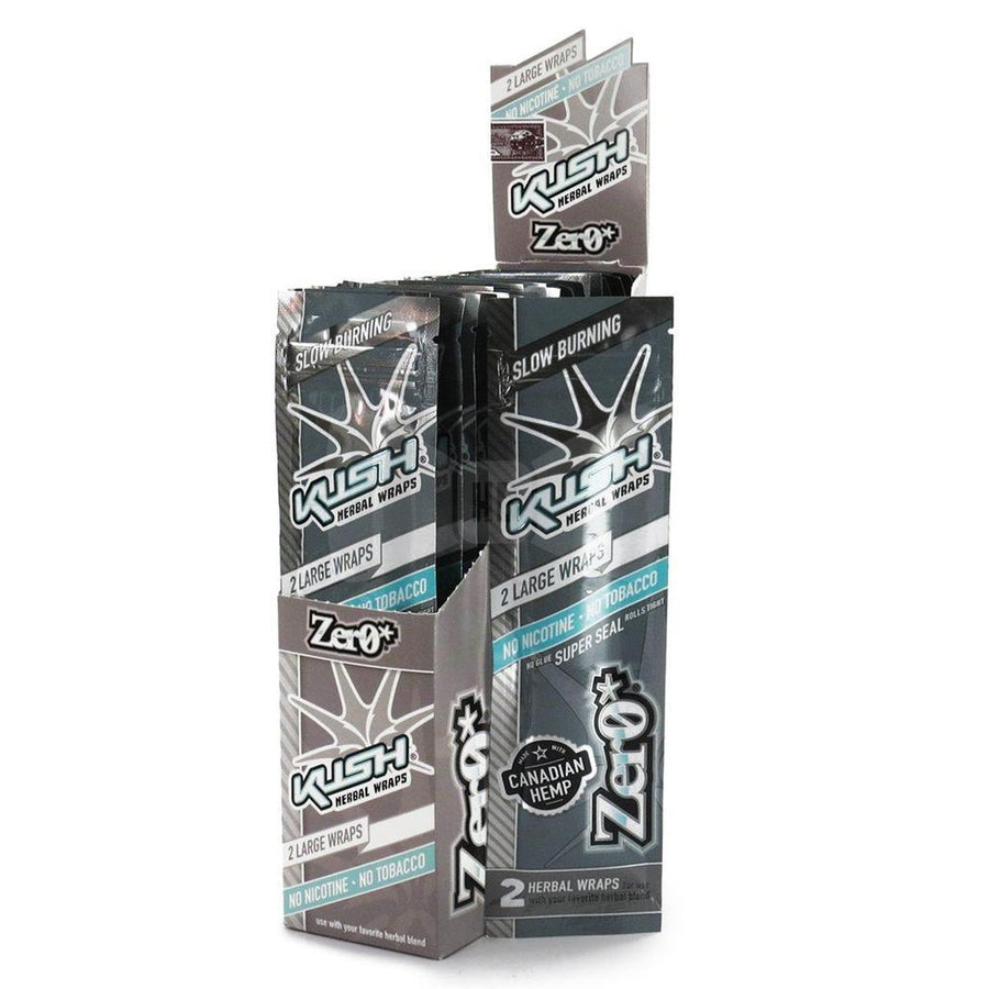 Kush - Zero Herbal Wraps (Box of 25) - Quecan