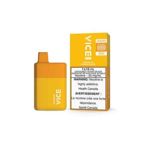 VICE BOX 6000 Puffs Disposable Device - Single (20mg/ml) (STAMPED) - Quecan
