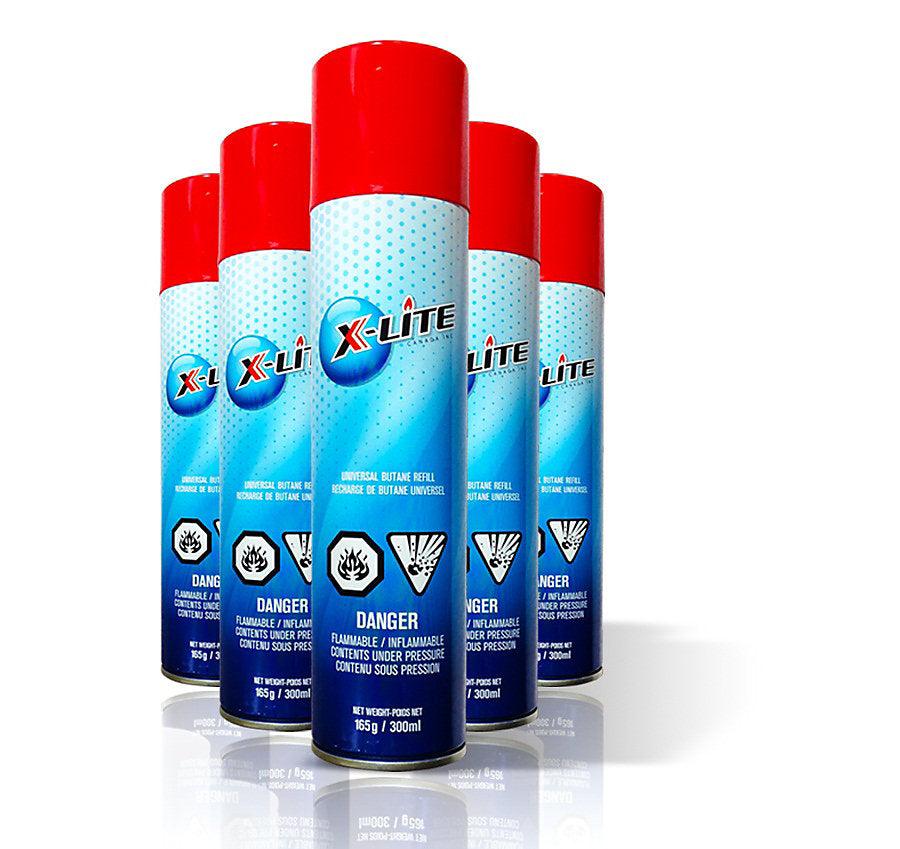 X-Lite Universal Butane Refill (Box of 12) - Quecan