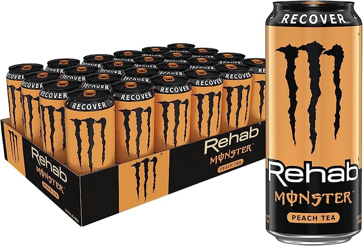 Monster Rehab - Energy Drink (12 x 458ml) (Can Dep) - Quecan