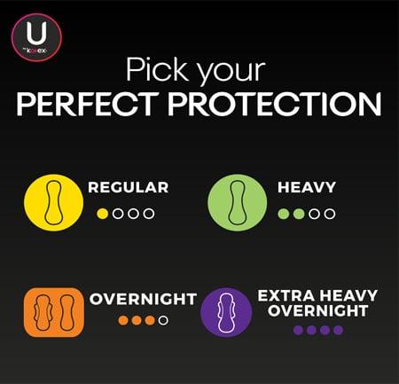 U By Kotex Security Maxi Regular Pads (Pack of 24) - Quecan