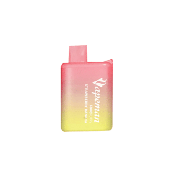 VAPEMAN 6000 Puffs Disposable Device - (20mg/ml) (STAMPED) - Quecan