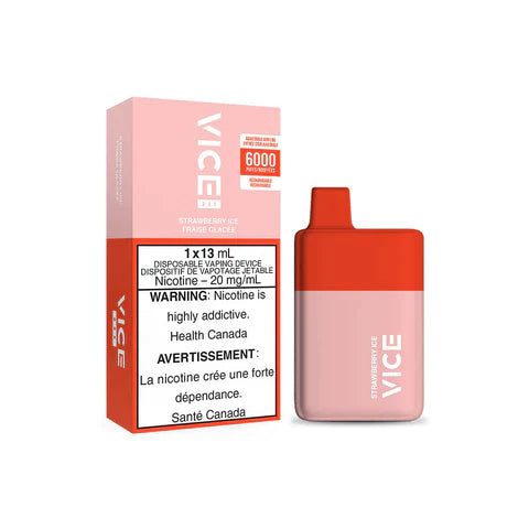 VICE BOX 6000 Puffs Disposable Device - (20mg/ml) (STAMPED) - Quecan