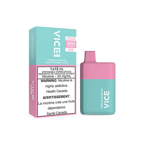 VICE BOX 6000 Puffs Disposable Device - (20mg/ml) (STAMPED) - Quecan