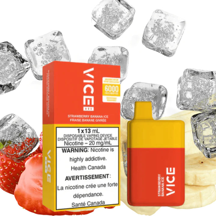 VICE BOX 6000 Puffs Disposable Device - (20mg/ml) (STAMPED) - Quecan