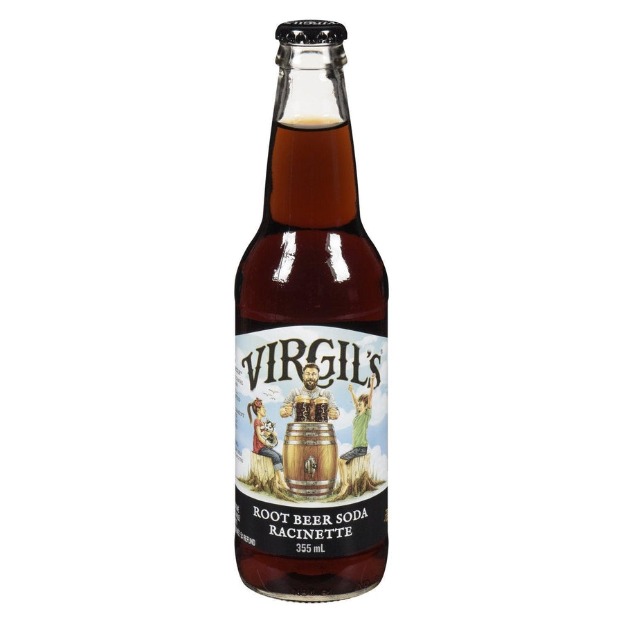 Virgils  - Soda ( 12 x 355ml ) - Root Beer ( Can Dep ) - Quecan