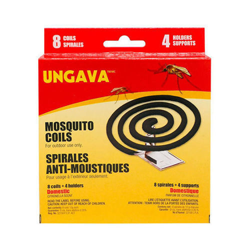 Mosquito Coils  ( 8Pk +4 Holders ) - Quecan