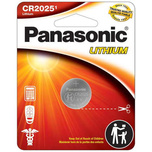 Panasonic Lithium (CR2025 , 1Pc) - Quecan