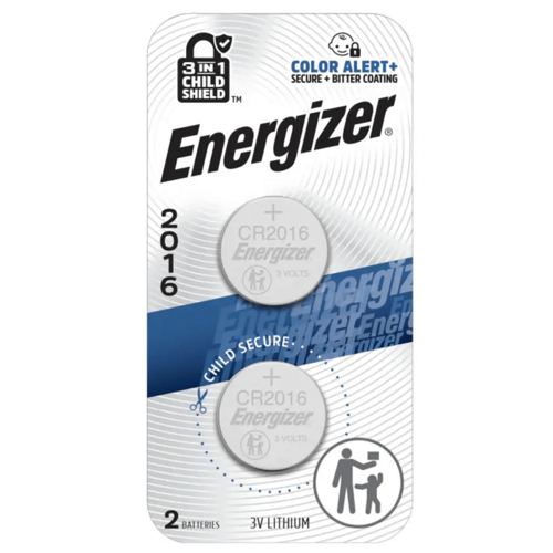 Energizer Lithium Battery CR2016- 2Pc. - Quecan