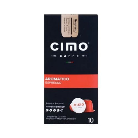 Cimo Espresso (10 Capsules) -  Aromatico - Quecan