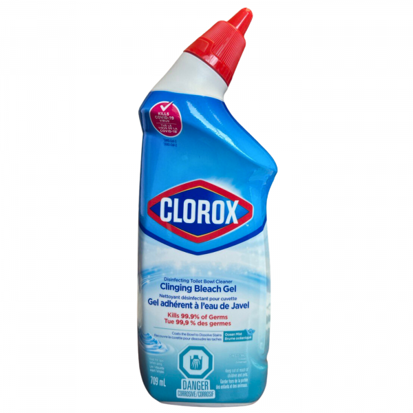 Clorox Toiler 709ml Cleaning Bleach Gel - Quecan