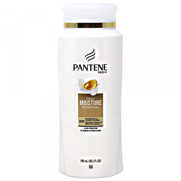 Pantene Pro-V Daily Moisture Renewal 2 In 1 Shampoo + Conditioner 595mL - Quecan
