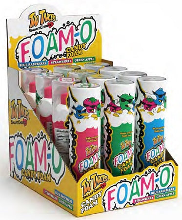 Too Tarts Foam-O Candy Foam (Pack of 12) - Quecan
