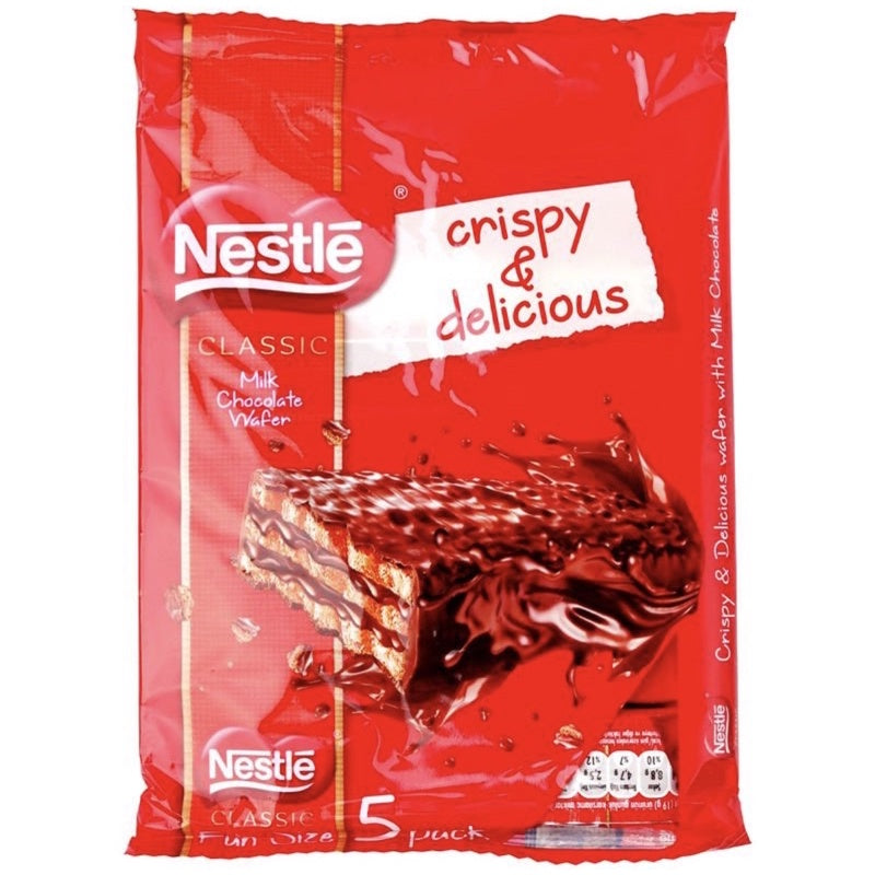 Nestle - Classic Milk Chocolate Wafer (5x19g - 95g) - Quecan