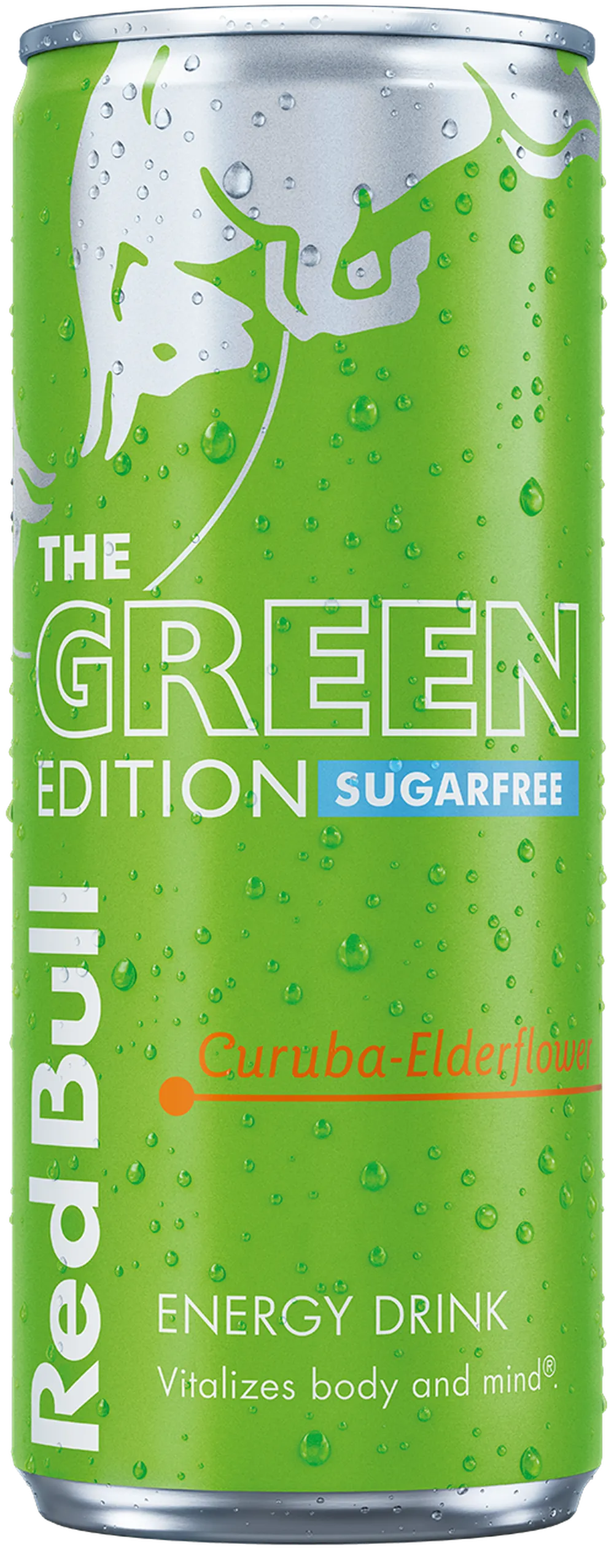 Red Bull The Green Edition Sugar Free (12 x 250mL) (Can Dep)