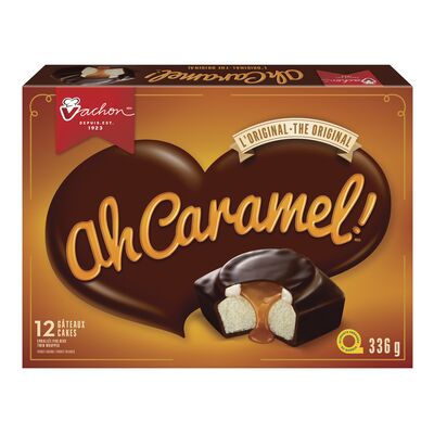 Vachon White Cakes with caramel - ah Caramel! (336g) - Quecan