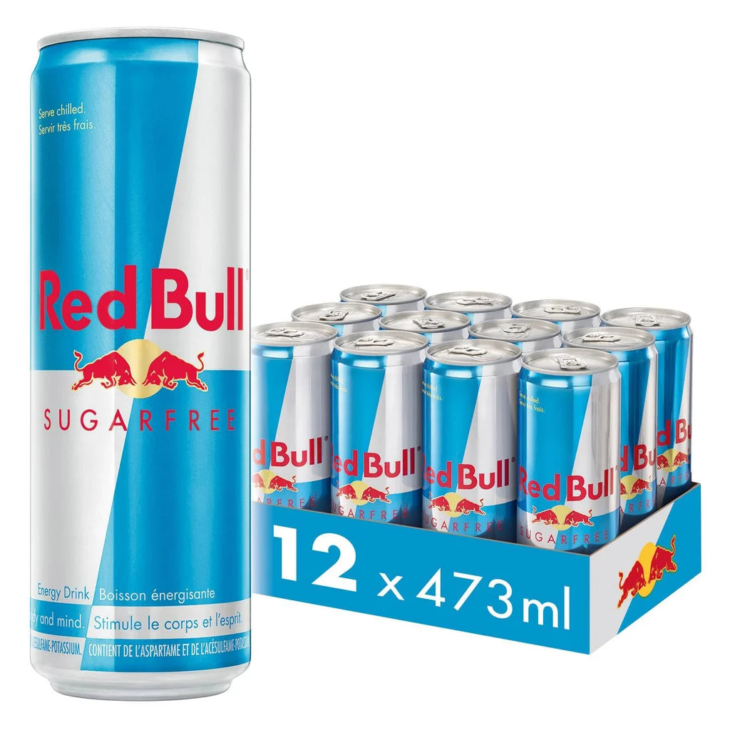 Red Bull Diet - Boisson énergisante sans sucre (12 x 473 ml) (Can Dep) 