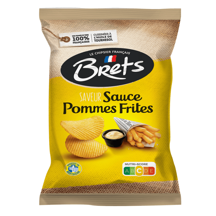 Brets Chips (Box of 10 X 125g) - Quecan