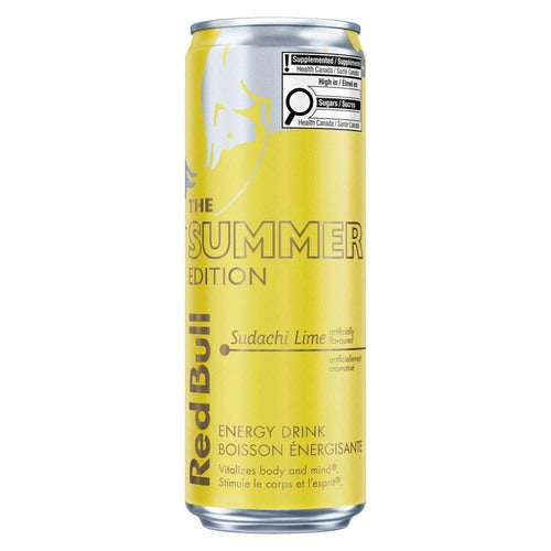 Red Bull The Summer Edition - Energy Drink (24 x 250ml) (Can Dep) - Quecan
