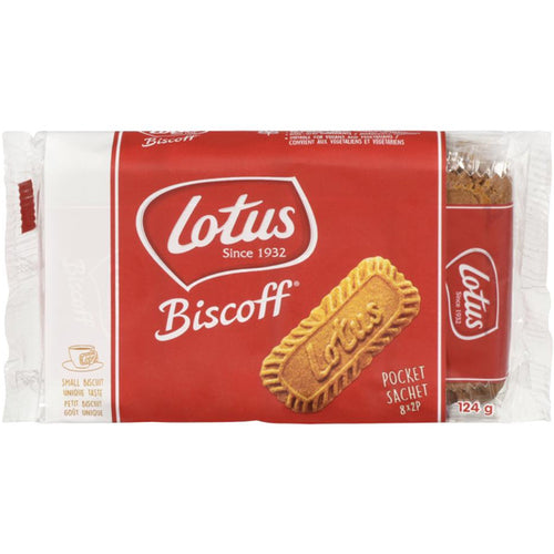 Lotus Biscoff Original Caramelized Biscuits (12 x 124g)