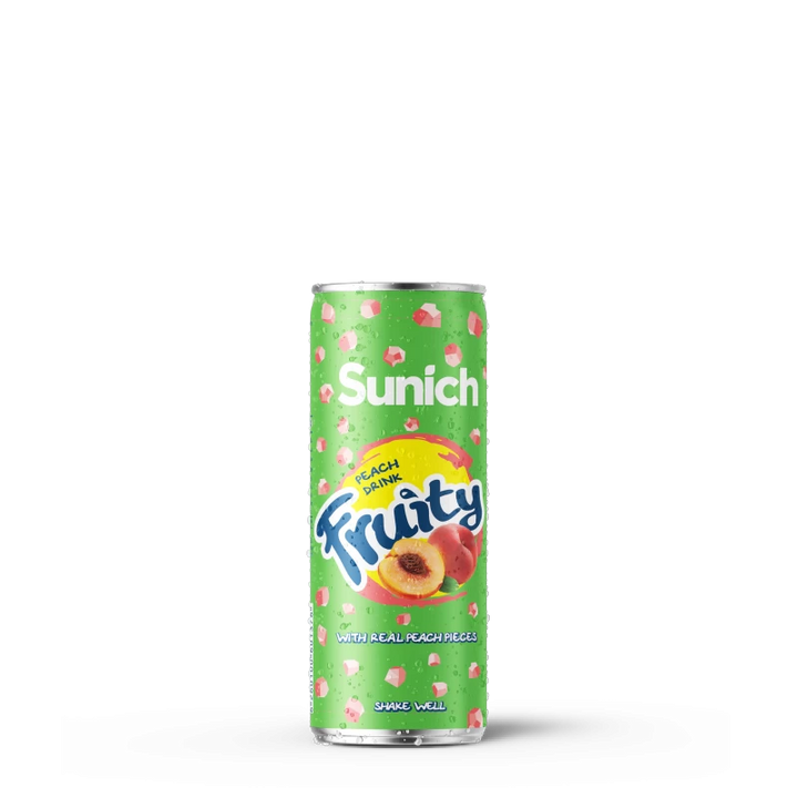 Sunich Fruity with Real Fruit Pieces (24 x 240mL) (Can dep).