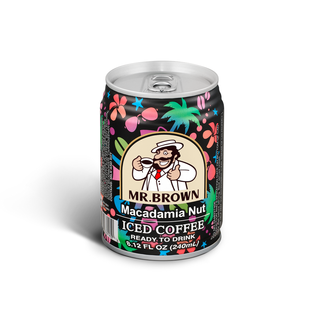 Mr. Brown Macadamia Nut Iced Coffee (24 x 240mL) (Can Dep.) - Quecan