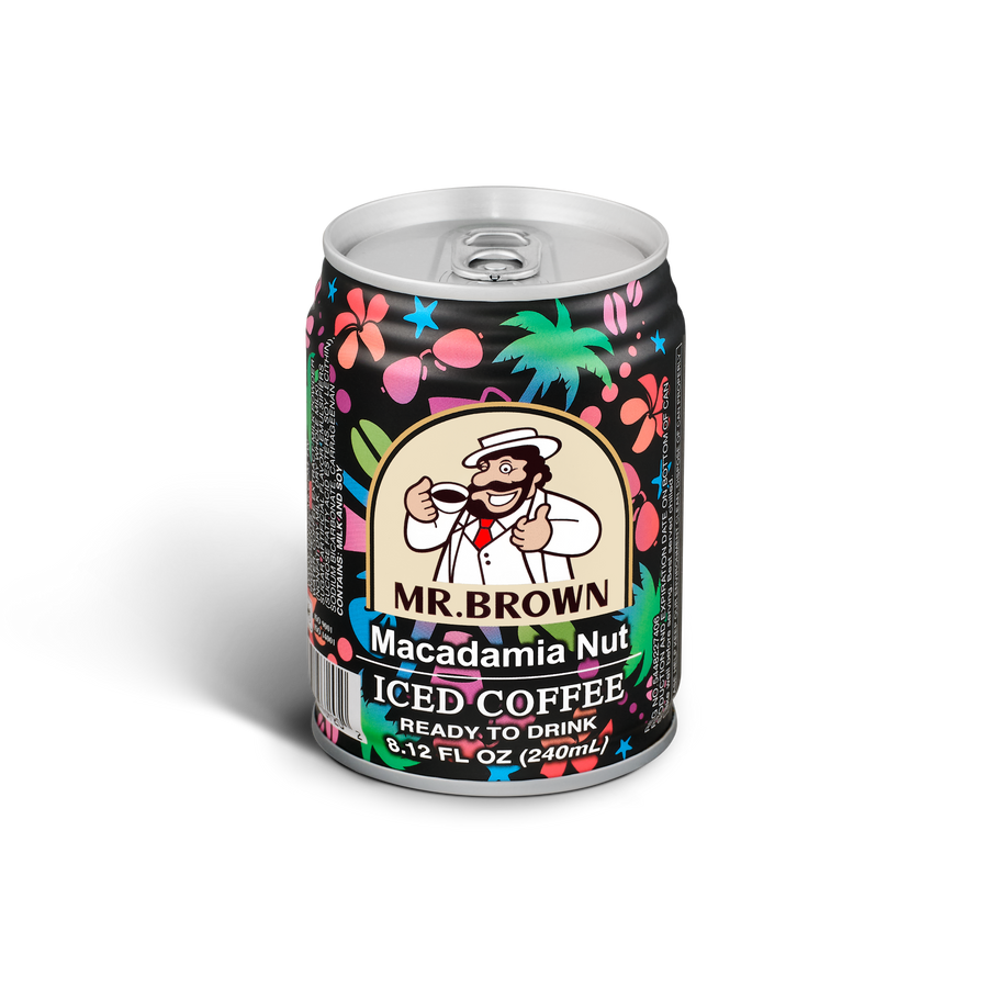 Mr. Brown Macadamia Nut Iced Coffee (24 x 240mL) (Can Dep.) - Quecan