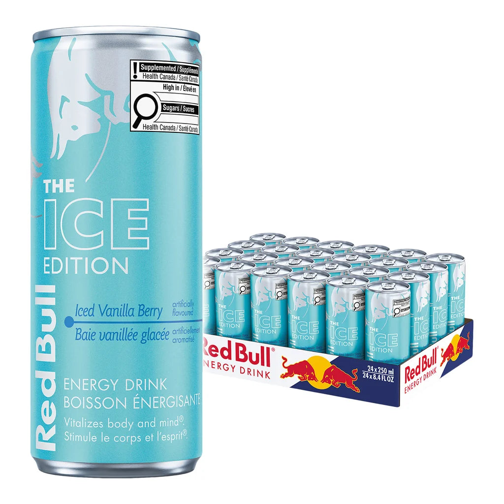 Red Bull The Ice Edition - Energy Drink (24 x 250ml) (Can Dep)