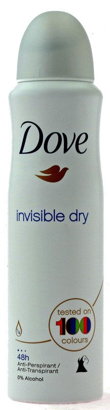 Dove Body Spray Anti-Perspirant Invisible Dry for Her (150ml) - Quecan