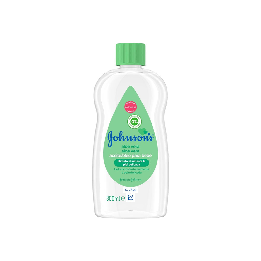 Johnson's Baby Oil Aloe  (300mL)