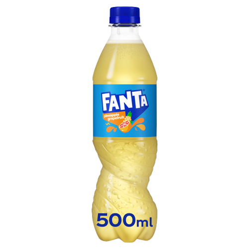 Fanta  - Pineapple & Grapefruit (12 x 500mL) (Can Dep) - Quecan