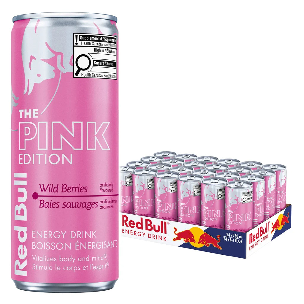 Red Bull - The Pink Edition Energy Drink (24 x 250ml) (Can Dep)
