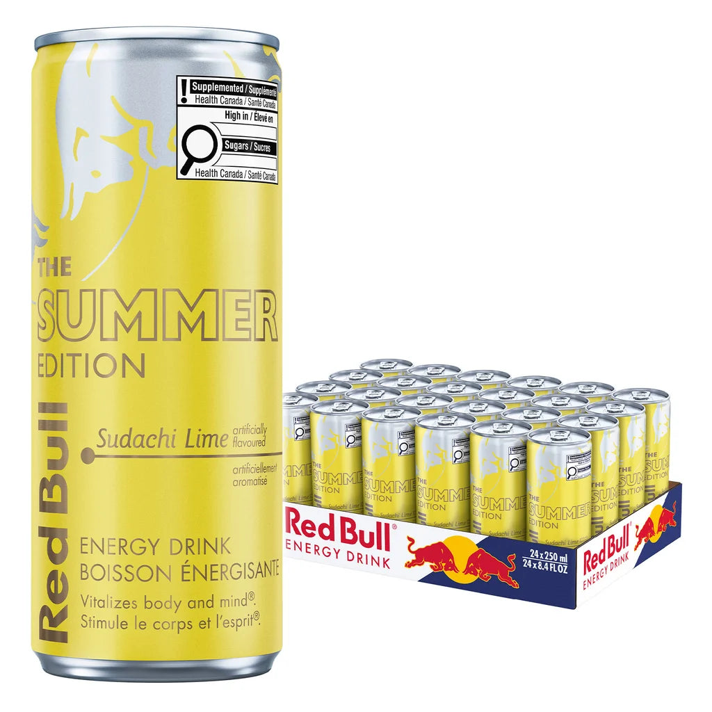 Red Bull - The Summer Edition Energy Drink (24 x 250ml) (Can Dep)