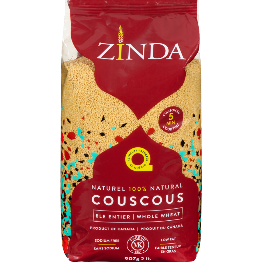 Zinda Couscous - Whole Wheat (907g)