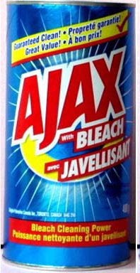 AJAX POWDER CLEANER WITH BLEACH (396G) - Quecan
