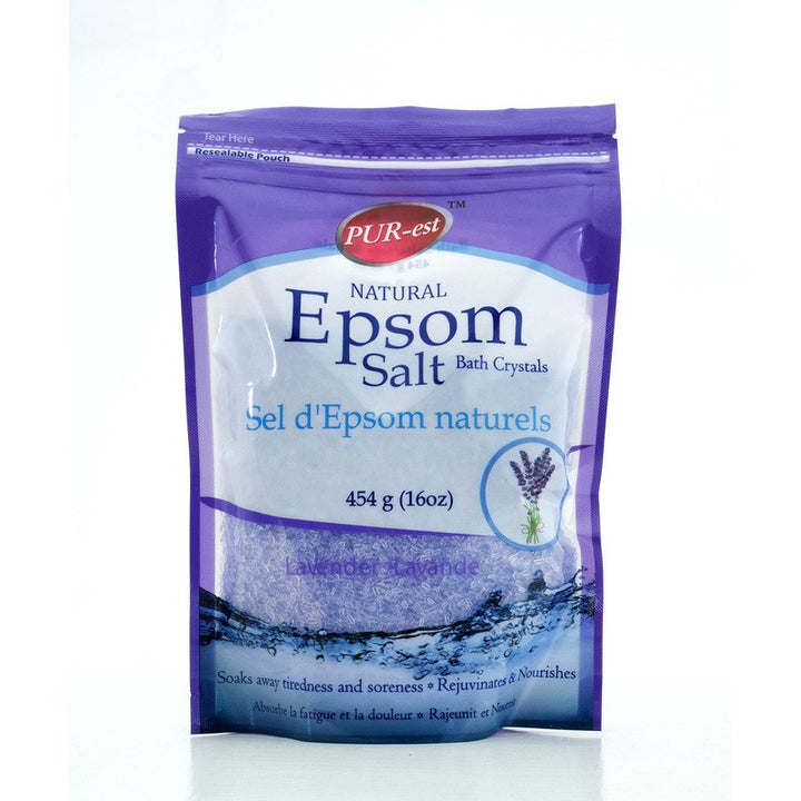 Purest Epsom Salt Bath Crystals (454g)