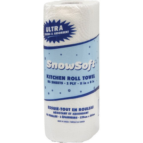 SNOW SOFT KITCHEN ROLL TOWELS (70 SHEET X 24) - Quecan