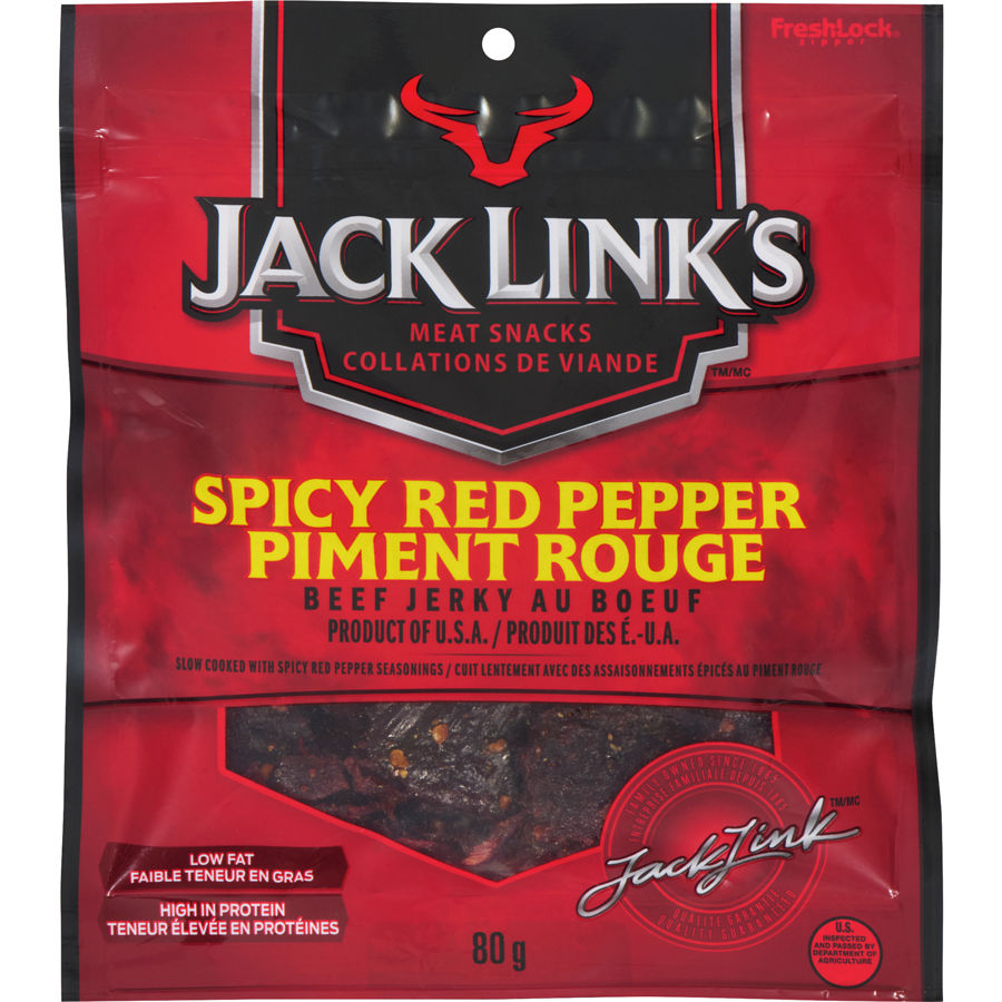 Jack Link's Beef Jerky - Spicy Red Pepper (80g) - Quecan