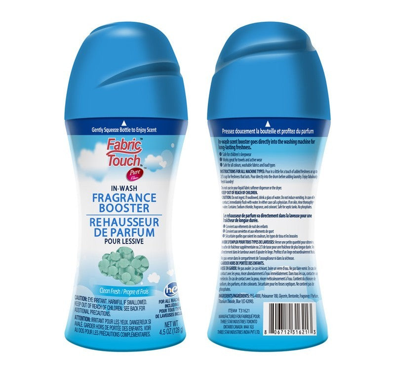 Fabric Touch In-Wash Laundry Scent Booster (128g) - Quecan