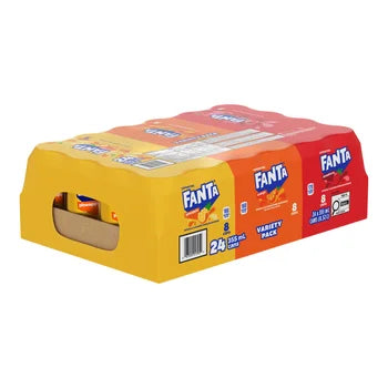 Mixed Variety Pack (Fanta + Sprite) (24 x 344mL) (Can Dep.)
